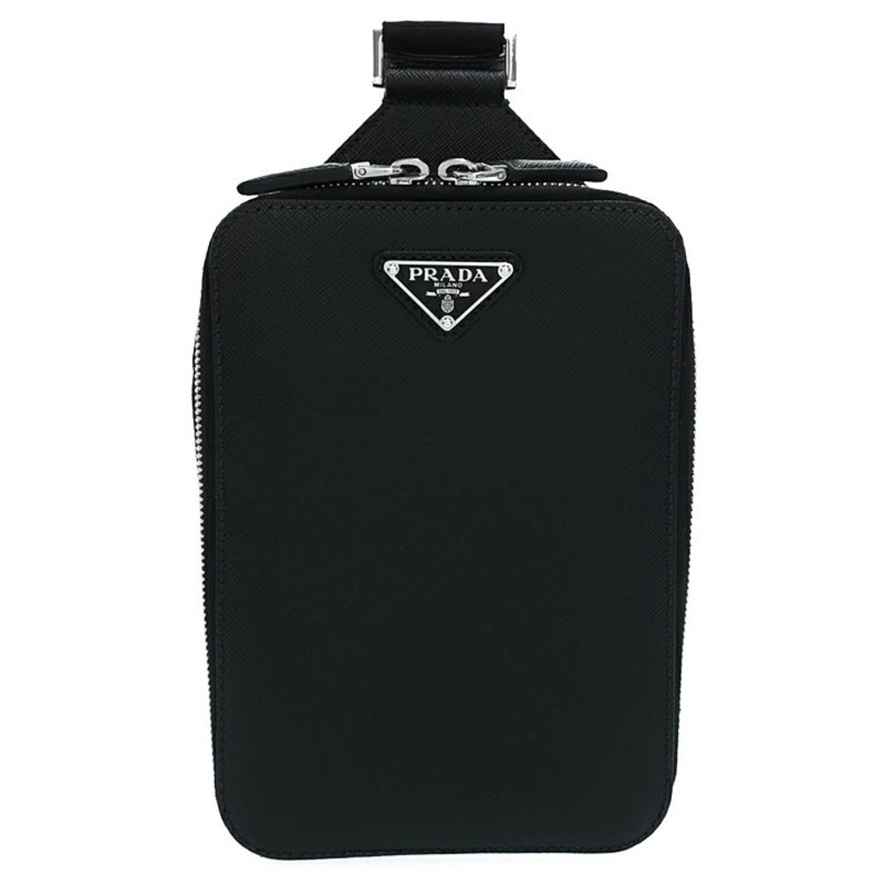 Prada Brick Saffiano One Shoulder Hobo Bag Body - Picture 1 of 9